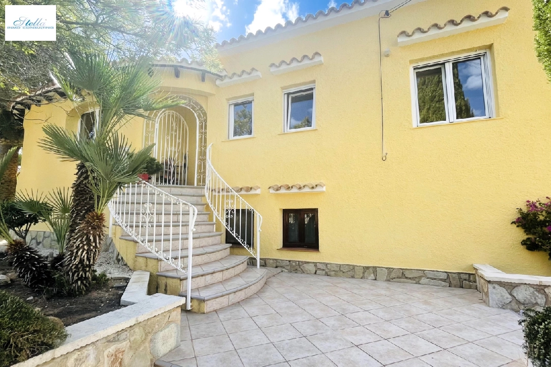 Villa in Javea(Balcon al Mar) zu verkaufen, Wohnfläche 167 m², Baujahr 1979, + Ofen, Klimaanlage, Grundstück 903 m², 3 Schlafzimmer, 2 Badezimmer, Pool, ref.: JS-2223-33