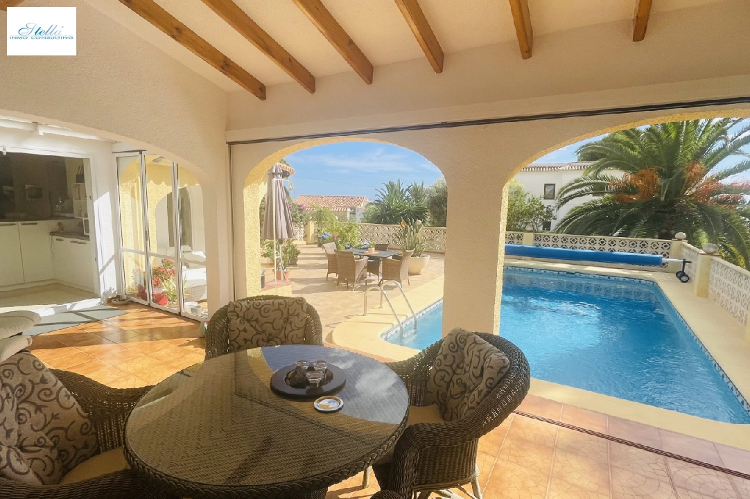 Villa in Javea(Balcon al Mar) zu verkaufen, Wohnfläche 167 m², Baujahr 1979, + Ofen, Klimaanlage, Grundstück 903 m², 3 Schlafzimmer, 2 Badezimmer, Pool, ref.: JS-2223-8