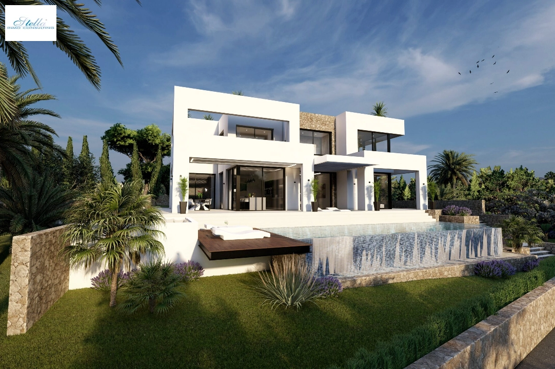 Villa in Benissa(Benissa Costa) zu verkaufen, Wohnfläche 574 m², Klimaanlage, Grundstück 1372 m², 4 Schlafzimmer, 4 Badezimmer, ref.: BP-7015BEN-11