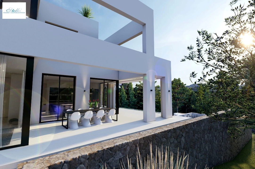 Villa in Benissa(Benissa Costa) zu verkaufen, Wohnfläche 574 m², Klimaanlage, Grundstück 1372 m², 4 Schlafzimmer, 4 Badezimmer, ref.: BP-7015BEN-12