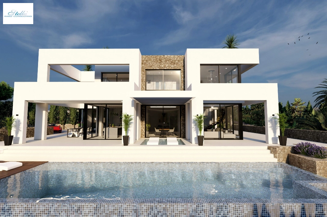 Villa in Benissa(Benissa Costa) zu verkaufen, Wohnfläche 574 m², Klimaanlage, Grundstück 1372 m², 4 Schlafzimmer, 4 Badezimmer, ref.: BP-7015BEN-2