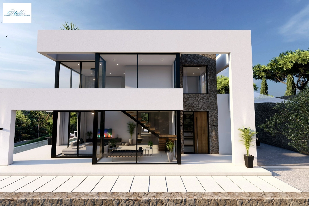 Villa in Benissa(Benissa Costa) zu verkaufen, Wohnfläche 574 m², Klimaanlage, Grundstück 1372 m², 4 Schlafzimmer, 4 Badezimmer, ref.: BP-7015BEN-3