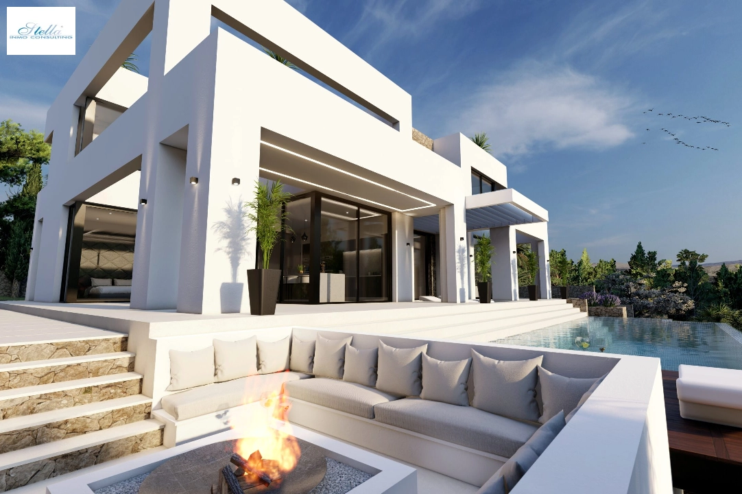Villa in Benissa(Benissa Costa) zu verkaufen, Wohnfläche 574 m², Klimaanlage, Grundstück 1372 m², 4 Schlafzimmer, 4 Badezimmer, ref.: BP-7015BEN-4