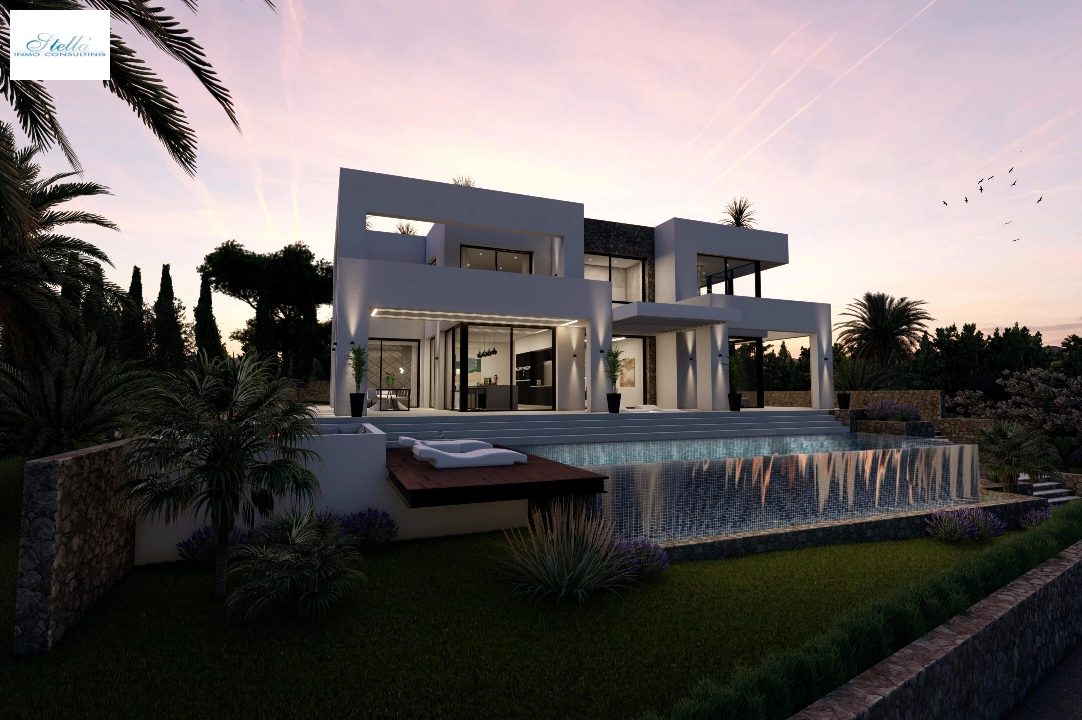 Villa in Benissa(Benissa Costa) zu verkaufen, Wohnfläche 574 m², Klimaanlage, Grundstück 1372 m², 4 Schlafzimmer, 4 Badezimmer, ref.: BP-7015BEN-8