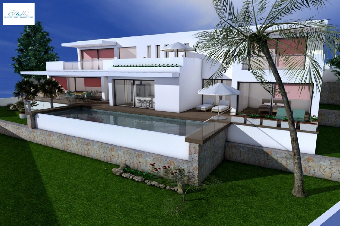 Villa in Moraira(El bosque) zu verkaufen, Wohnfläche 239 m², Klimaanlage, Grundstück 836 m², 3 Schlafzimmer, 3 Badezimmer, ref.: AM-11654DA-3700-2