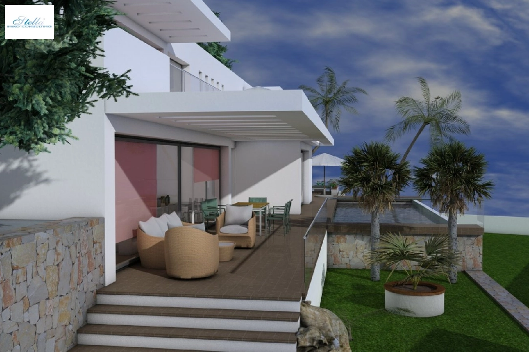Villa in Moraira(El bosque) zu verkaufen, Wohnfläche 239 m², Klimaanlage, Grundstück 836 m², 3 Schlafzimmer, 3 Badezimmer, ref.: AM-11654DA-3700-5