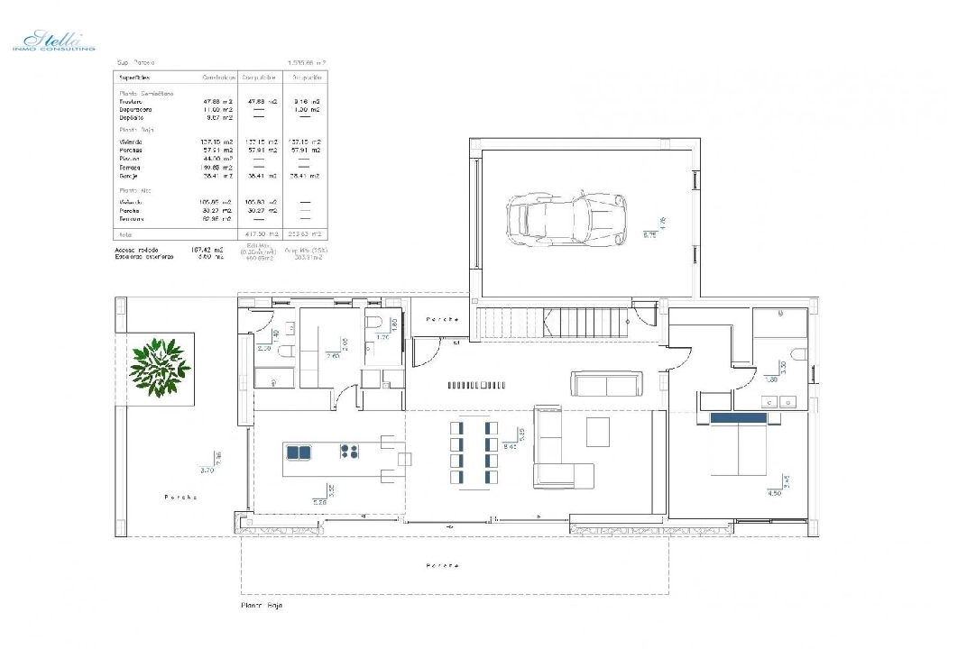 Villa in Calpe(Costeres) zu verkaufen, Wohnfläche 430 m², Klimaanlage, Grundstück 1550 m², 5 Schlafzimmer, 4 Badezimmer, ref.: AM-11710DA-3700-6