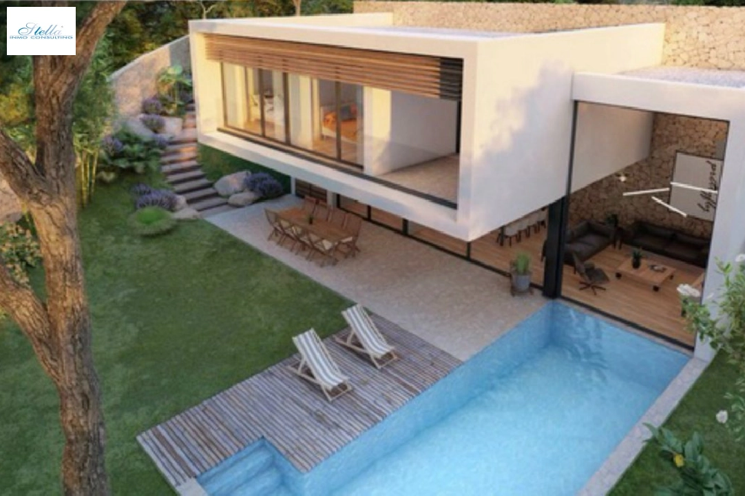 Villa in Calpe(Gran sol) zu verkaufen, Wohnfläche 174 m², Grundstück 800 m², 4 Schlafzimmer, 3 Badezimmer, Pool, ref.: AM-11737DA-3700-1