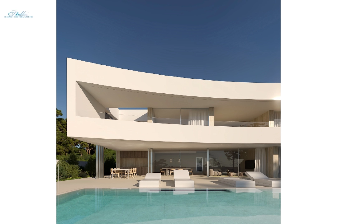 Villa in Moraira(Moravit) zu verkaufen, Wohnfläche 680 m², Klimaanlage, Grundstück 1412 m², 4 Schlafzimmer, 5 Badezimmer, Pool, ref.: CA-H-1694-AMB-1