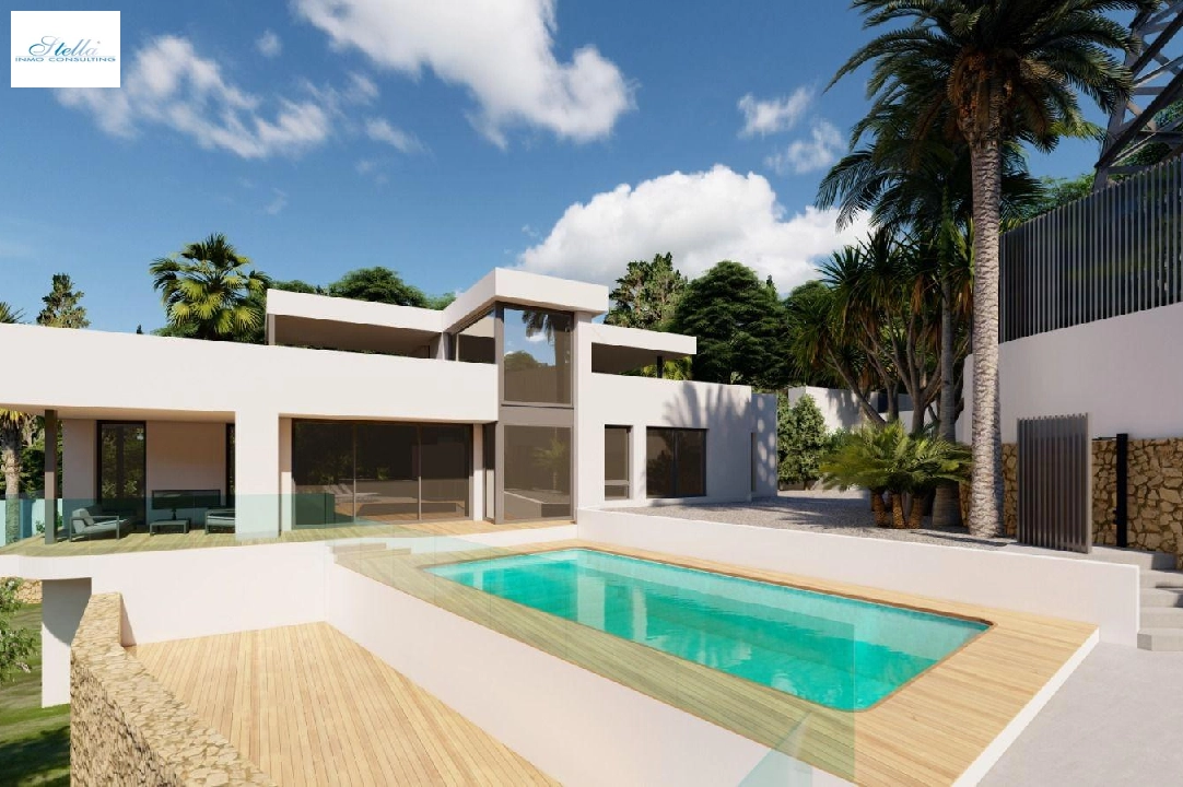 Villa in Altea(La Sierra) zu verkaufen, Wohnfläche 325 m², Klimaanlage, Grundstück 1350 m², 4 Schlafzimmer, 3 Badezimmer, Pool, ref.: AM-1210DA-3700-1