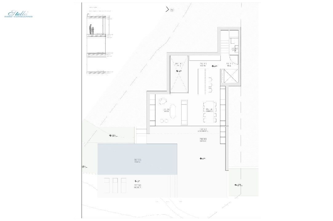 Villa in Benissa(La Fustera) zu verkaufen, Wohnfläche 357 m², Klimaanlage, Grundstück 1058 m², 4 Schlafzimmer, 4 Badezimmer, ref.: BP-4309BEN-4