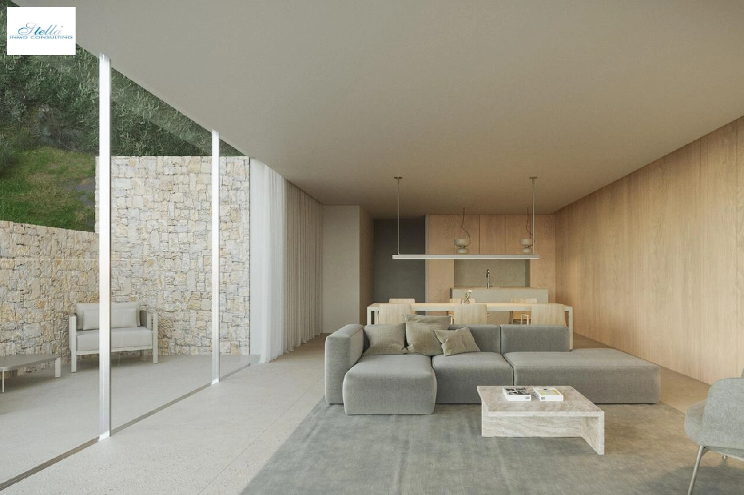 Villa in Benissa(La Fustera) zu verkaufen, Wohnfläche 330 m², Klimaanlage, Grundstück 1448 m², 4 Schlafzimmer, 5 Badezimmer, ref.: BP-4310BEN-5