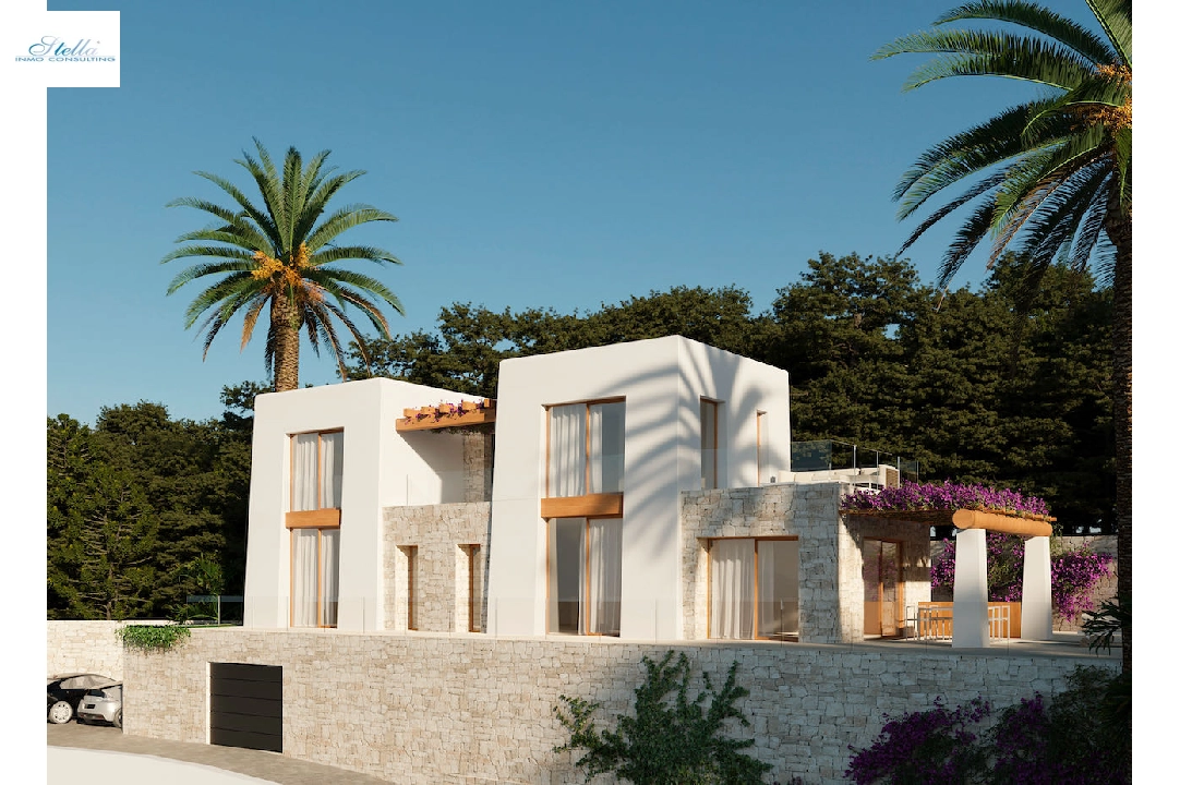 Villa in Benissa(Fanadix) zu verkaufen, Wohnfläche 450 m², Klimaanlage, Grundstück 800 m², 3 Schlafzimmer, 3 Badezimmer, Pool, ref.: CA-H-1562-AMBI-1