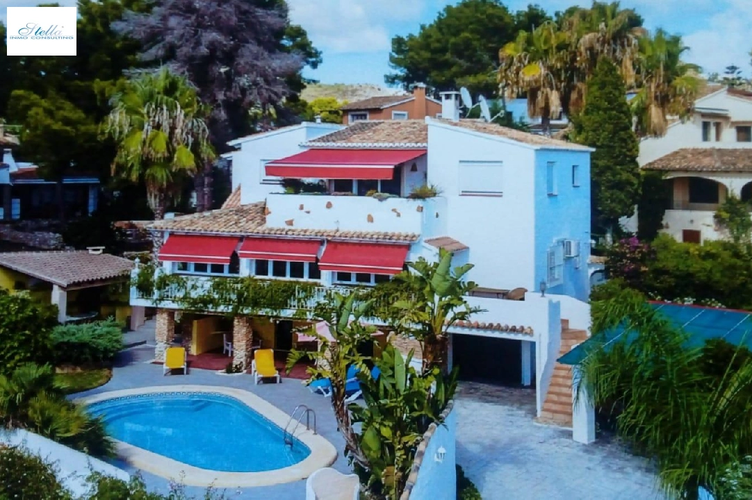 Villa in Moraira(Pla del mar) zu verkaufen, Wohnfläche 326 m², Klimaanlage, Grundstück 791 m², 5 Schlafzimmer, 5 Badezimmer, Pool, ref.: AM-12082DA-3700-1