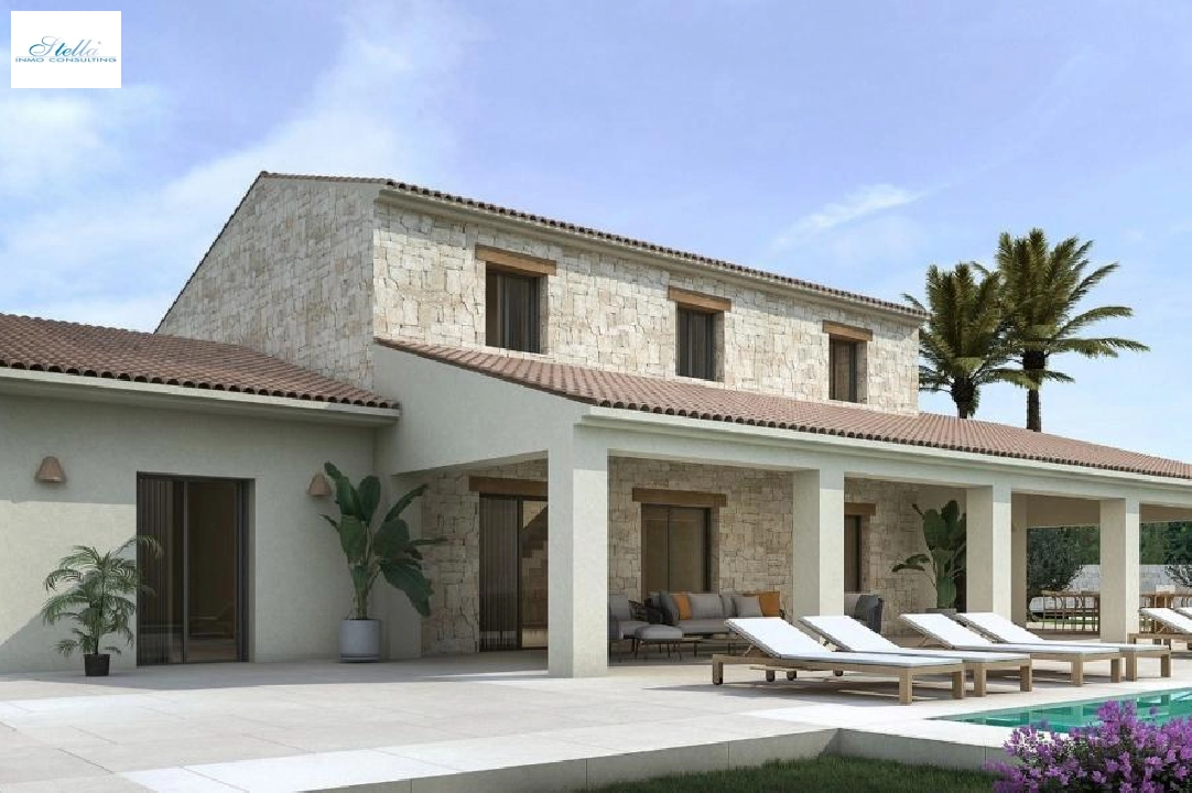 Villa in Moraira zu verkaufen, Wohnfläche 460 m², Grundstück 13536 m², 4 Schlafzimmer, 4 Badezimmer, Pool, ref.: COB-3414-3