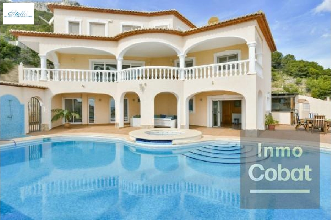 Villa in Calpe zu verkaufen, Wohnfläche 351 m², Grundstück 1170 m², 6 Schlafzimmer, 6 Badezimmer, Pool, ref.: COB-3365-7