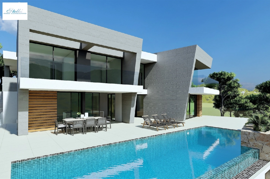 Villa in Cumbre del Sol(Lirios Design) zu verkaufen, Wohnfläche 222 m², Grundstück 1149 m², 3 Schlafzimmer, 4 Badezimmer, ref.: VA-AL025-3