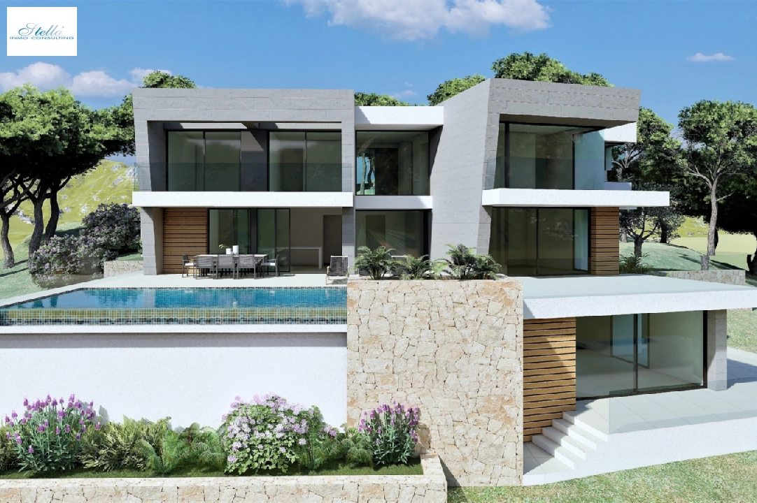 Villa in Cumbre del Sol(Lirios Design) zu verkaufen, Wohnfläche 222 m², Grundstück 1149 m², 3 Schlafzimmer, 4 Badezimmer, ref.: VA-AL025-4