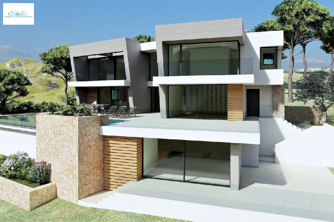 Villa in Cumbre del Sol(Lirios Design) zu verkaufen, Wohnfläche 222 m², Grundstück 1149 m², 3 Schlafzimmer, 4 Badezimmer, ref.: VA-AL025-5