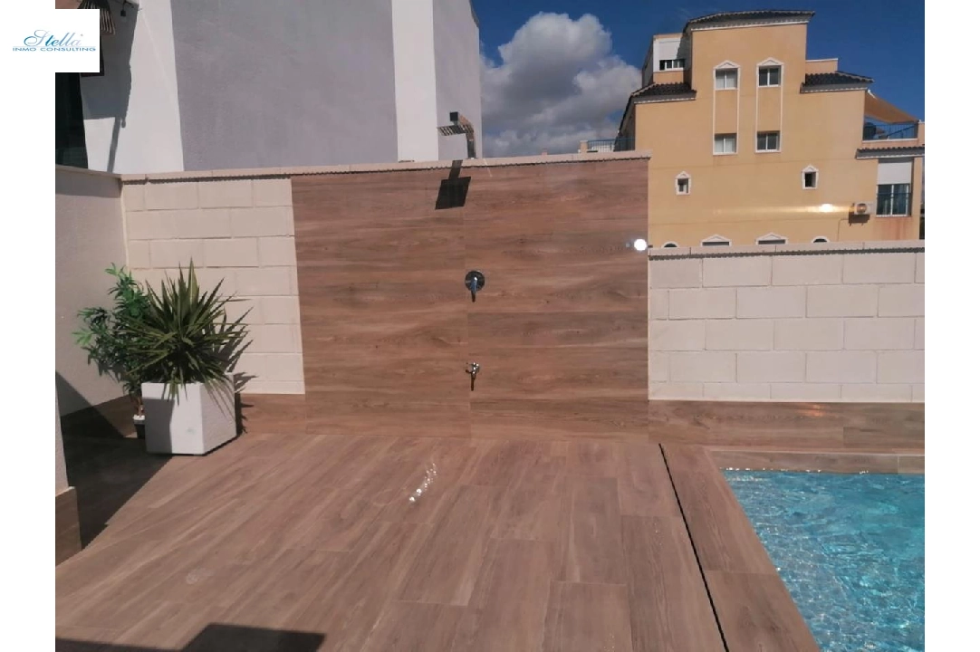 Reihenhaus in Guardamar del Segura zu verkaufen, Wohnfläche 147 m², Zustand gepflegt, Klimaanlage, 3 Schlafzimmer, 2 Badezimmer, Pool, ref.: HA-GU-251-5