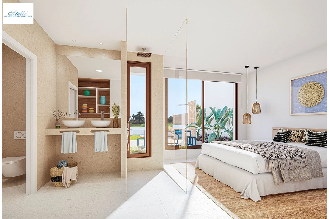 Villa in Los Alcazares zu verkaufen, Wohnfläche 108 m², Zustand Erstbezug, Grundstück 292 m², 3 Schlafzimmer, 2 Badezimmer, Pool, ref.: HA-LAN-430-E01-5