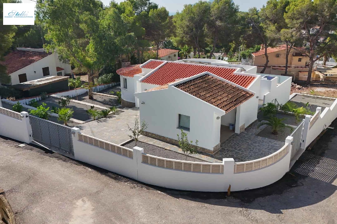 Villa in Benissa(Fanadix) zu verkaufen, Wohnfläche 136 m², Klimaanlage, Grundstück 917 m², 4 Schlafzimmer, 3 Badezimmer, ref.: BP-8127BEN-25