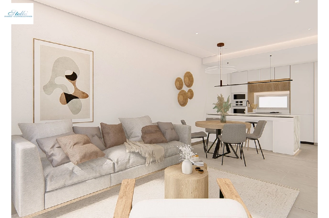 Etagen Apartment in Guardamar del Segura zu verkaufen, Wohnfläche 115 m², Zustand Erstbezug, Klimaanlage, 3 Schlafzimmer, 2 Badezimmer, Pool, ref.: HA-GUN-446-A03-14