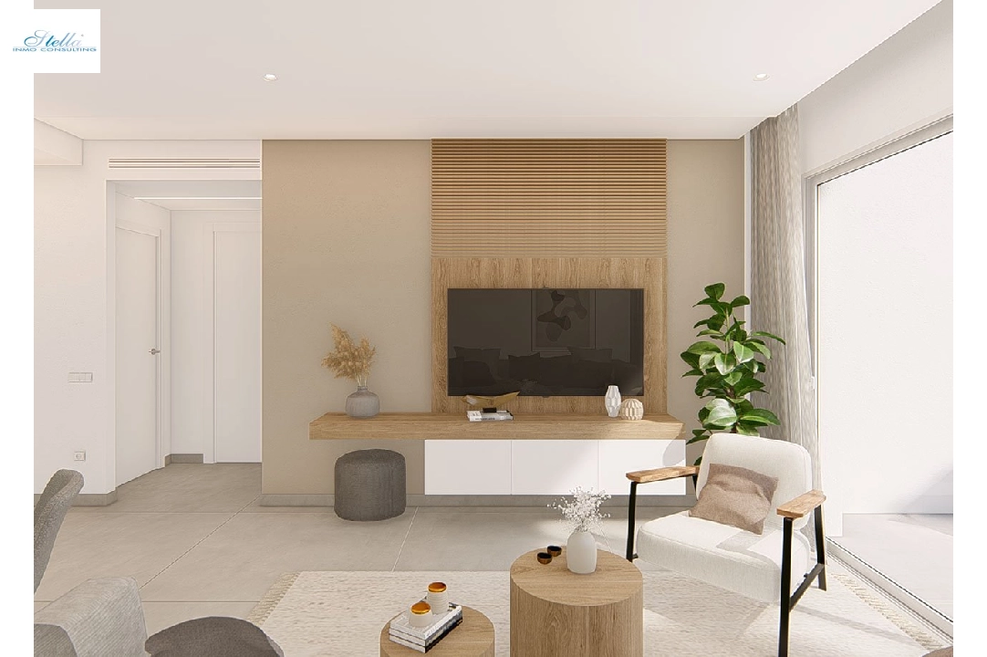 Etagen Apartment in Guardamar del Segura zu verkaufen, Wohnfläche 115 m², Zustand Erstbezug, Klimaanlage, 3 Schlafzimmer, 2 Badezimmer, Pool, ref.: HA-GUN-446-A03-18