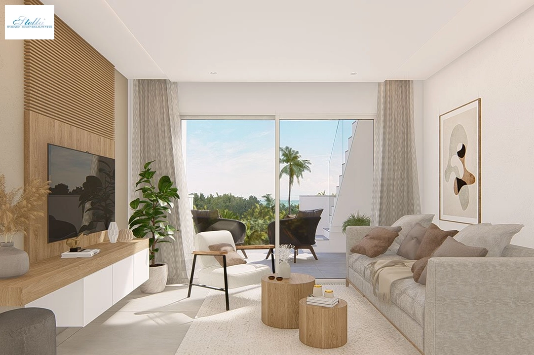 Etagen Apartment in Guardamar del Segura zu verkaufen, Wohnfläche 115 m², Zustand Erstbezug, Klimaanlage, 3 Schlafzimmer, 2 Badezimmer, Pool, ref.: HA-GUN-446-A03-19
