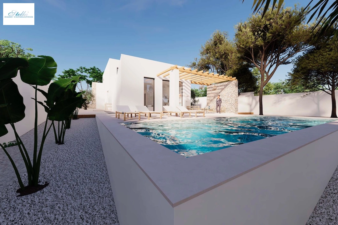 Villa in Moraira(Pinar del Advocat) zu verkaufen, Wohnfläche 268 m², Klimaanlage, Grundstück 800 m², 4 Schlafzimmer, 3 Badezimmer, Pool, ref.: CA-H-1709-AMB-1