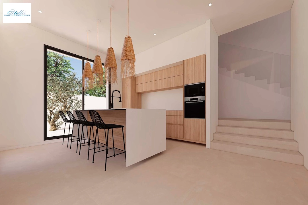Villa in Moraira(Pinar del Advocat) zu verkaufen, Wohnfläche 268 m², Klimaanlage, Grundstück 800 m², 4 Schlafzimmer, 3 Badezimmer, Pool, ref.: CA-H-1709-AMB-7