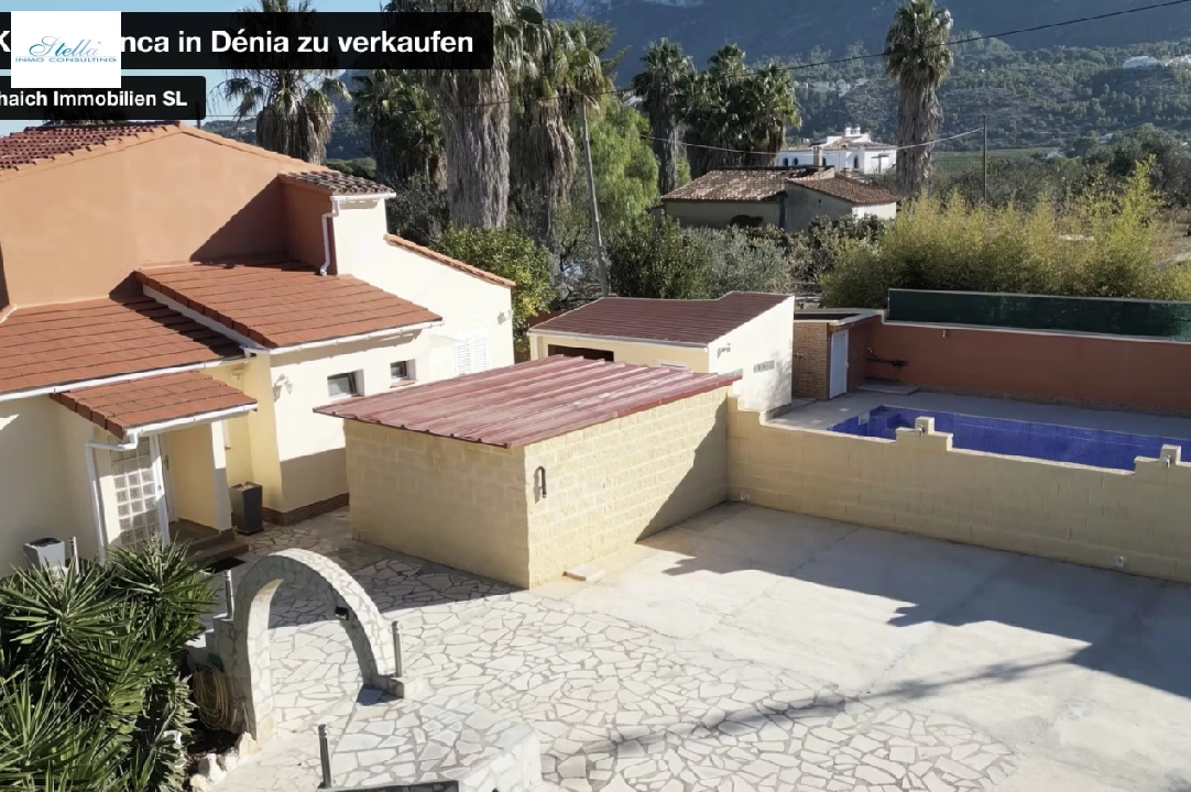 Villa in Denia zu verkaufen, Wohnfläche 215 m², Baujahr 1978, + Zentralheizung, Klimaanlage, Grundstück 954 m², 5 Schlafzimmer, 2 Badezimmer, Pool, ref.: FK-1923-1