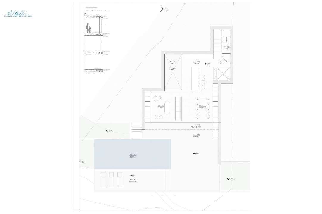 Villa in Benissa zu verkaufen, Wohnfläche 261 m², Grundstück 1058 m², 4 Schlafzimmer, 4 Badezimmer, Pool, ref.: COB-3425-11