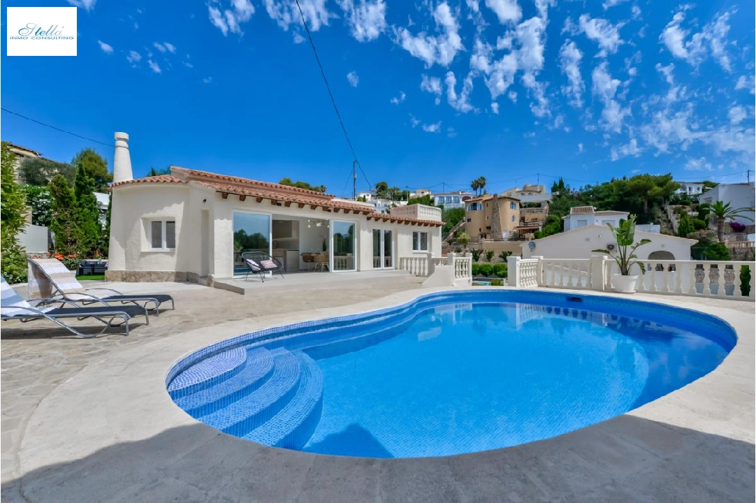 Villa in Benissa zu verkaufen, Wohnfläche 217 m², Grundstück 834 m², 5 Schlafzimmer, 4 Badezimmer, Pool, ref.: COB-3419-1