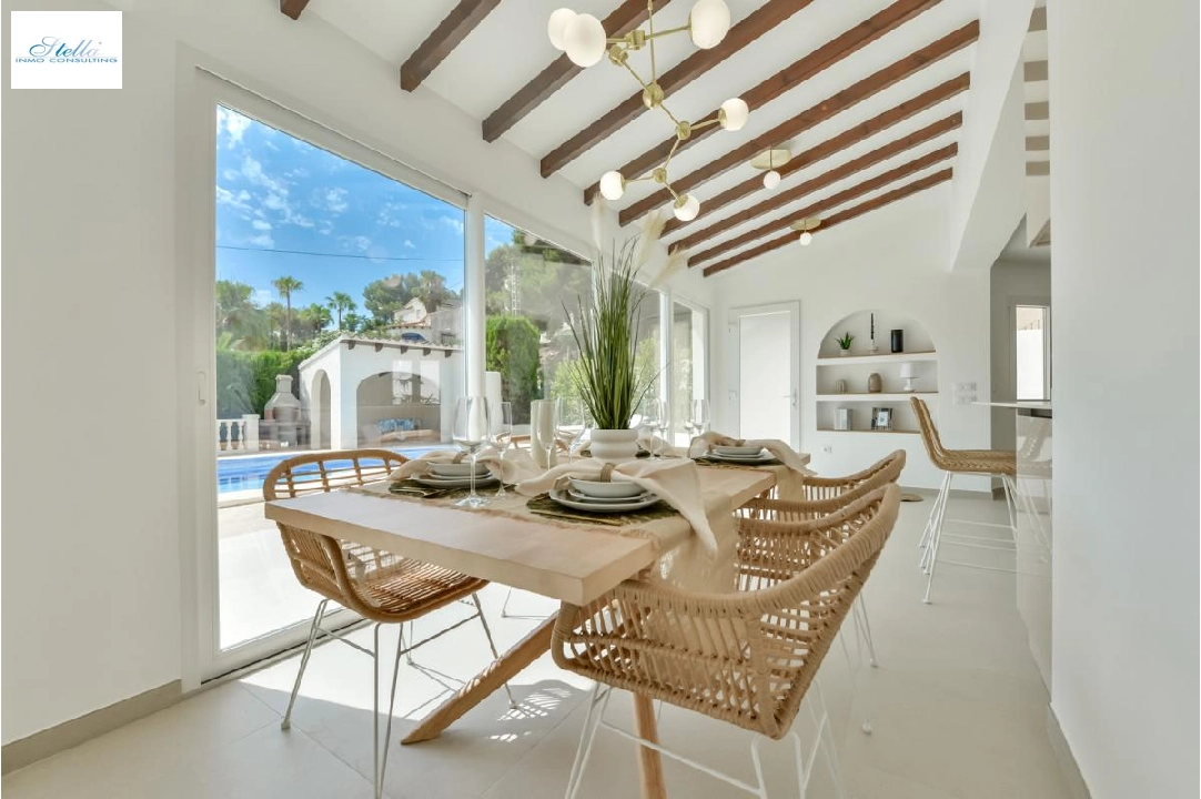 Villa in Benissa zu verkaufen, Wohnfläche 217 m², Grundstück 834 m², 5 Schlafzimmer, 4 Badezimmer, Pool, ref.: COB-3419-4