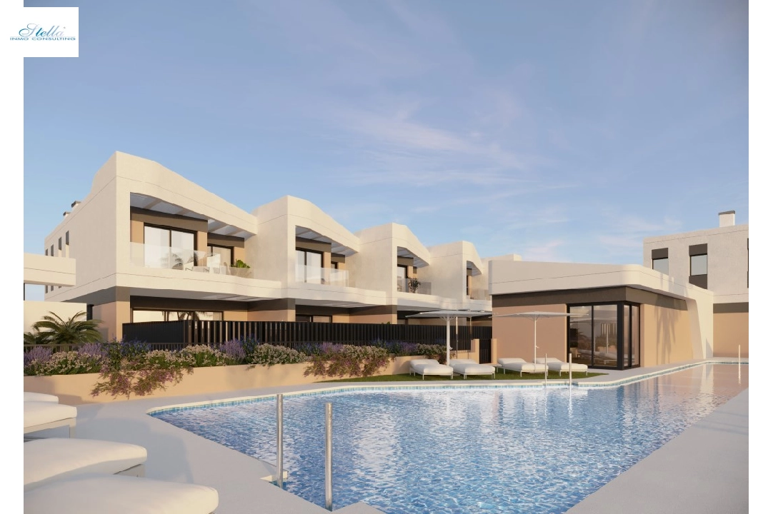 Stadthaus in Alicante(Playa de San Juan) zu verkaufen, Wohnfläche 194 m², Grundstück 65 m², 4 Schlafzimmer, 3 Badezimmer, Pool, ref.: TW-AZUR-5-1