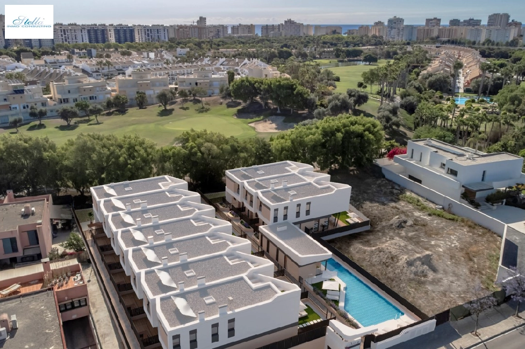 Stadthaus in Alicante(Playa de San Juan) zu verkaufen, Wohnfläche 194 m², Grundstück 65 m², 4 Schlafzimmer, 3 Badezimmer, Pool, ref.: TW-AZUR-5-23