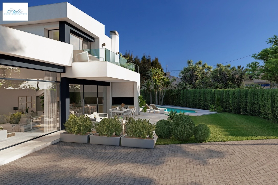 Villa in Benissa(La Fustera) zu verkaufen, Wohnfläche 192 m², Klimaanlage, Grundstück 725 m², 3 Schlafzimmer, 3 Badezimmer, Pool, ref.: CA-H-1713-AMB-4