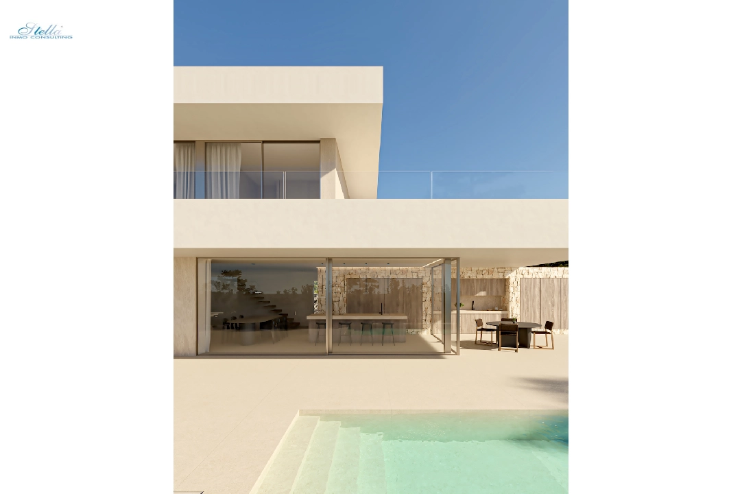 Villa in Moraira(Moravit) zu verkaufen, Wohnfläche 405 m², Klimaanlage, Grundstück 809 m², 5 Schlafzimmer, 4 Badezimmer, Pool, ref.: CA-H-1724-AMB-4