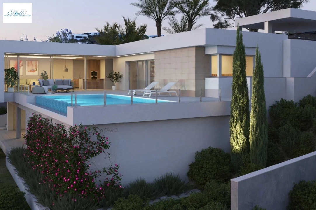 Villa in Cumbre del Sol zu verkaufen, Wohnfläche 329 m², Grundstück 813 m², 3 Schlafzimmer, 3 Badezimmer, Pool, ref.: BS-83851622-4
