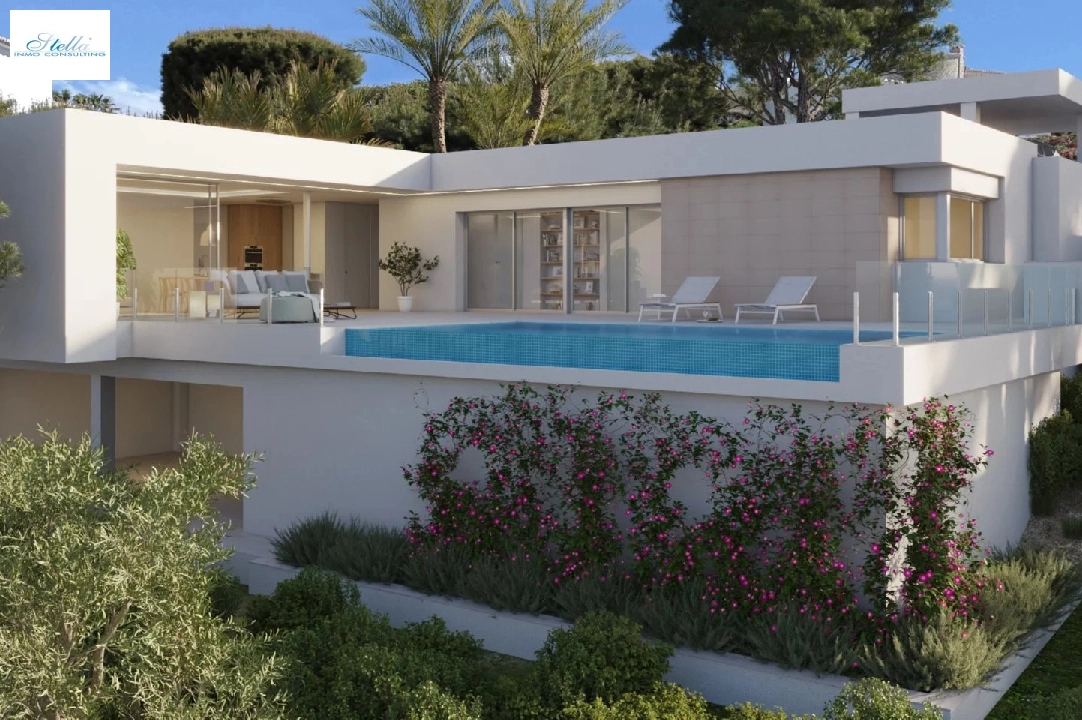 Villa in Cumbre del Sol zu verkaufen, Wohnfläche 329 m², Grundstück 813 m², 3 Schlafzimmer, 3 Badezimmer, Pool, ref.: BS-83851622-9
