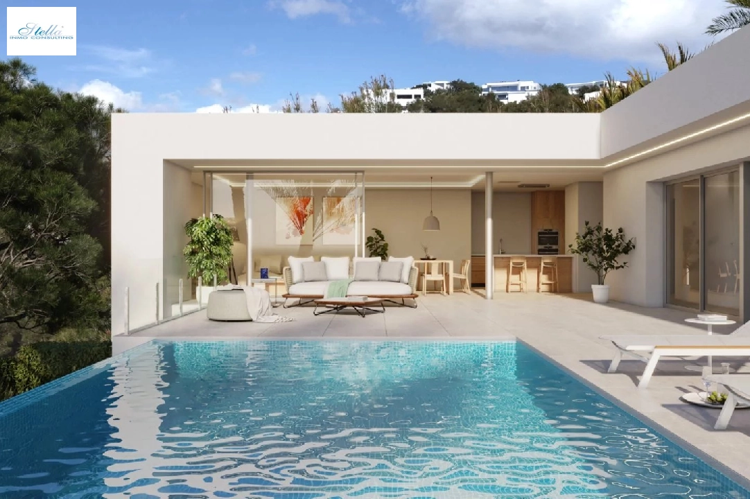 Villa in Cumbre del Sol zu verkaufen, Wohnfläche 329 m², Grundstück 956 m², 3 Schlafzimmer, 3 Badezimmer, Pool, ref.: BS-83851625-8