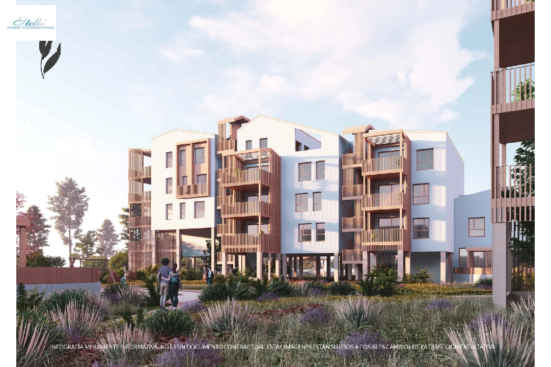 Apartment in El Vergel zu verkaufen, Wohnfläche 20 m², Baujahr 2024, Grundstück 68 m², 2 Schlafzimmer, 2 Badezimmer, ref.: TC-B1-1D-1