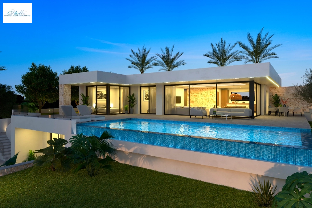Villa in Denia zu verkaufen, Wohnfläche 266 m², Klimaanlage, Grundstück 999 m², 4 Schlafzimmer, 4 Badezimmer, Pool, ref.: UM-UV-PITO-2