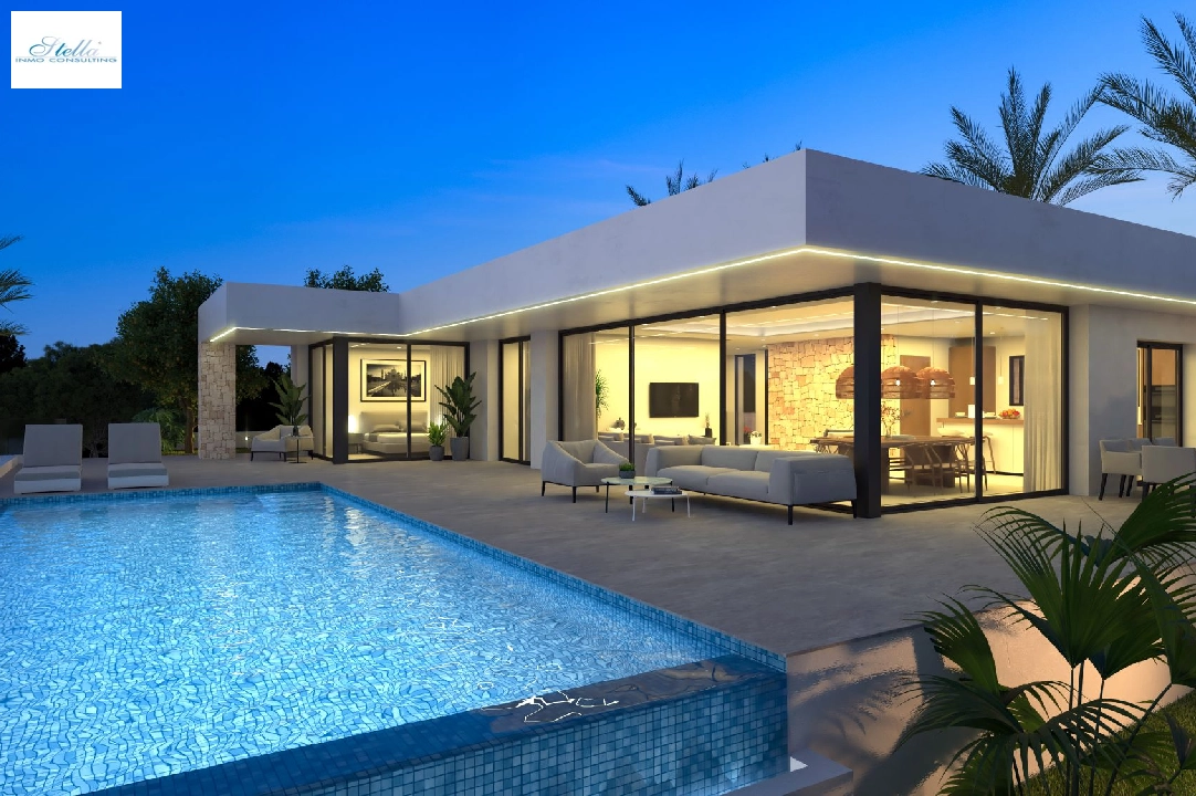 Villa in Denia zu verkaufen, Wohnfläche 266 m², Klimaanlage, Grundstück 999 m², 4 Schlafzimmer, 4 Badezimmer, Pool, ref.: UM-UV-PITO-8