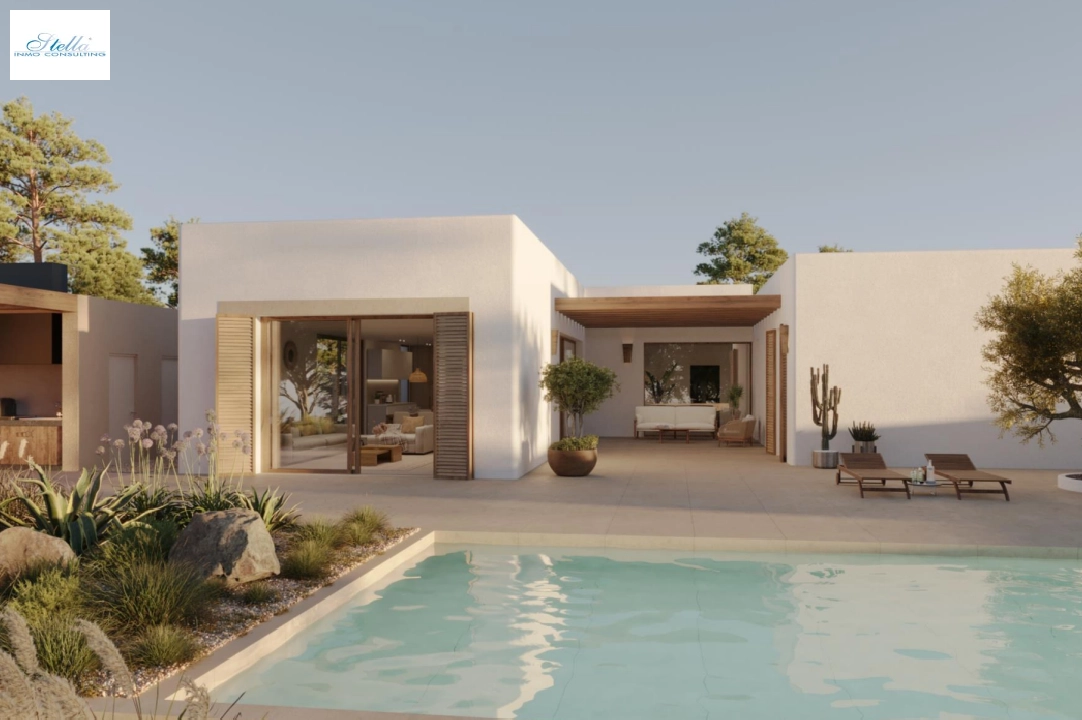 Villa in Moraira(La Sabatera) zu verkaufen, Wohnfläche 213 m², Klimaanlage, Grundstück 971 m², 4 Schlafzimmer, 2 Badezimmer, ref.: BP-4306MOR-3