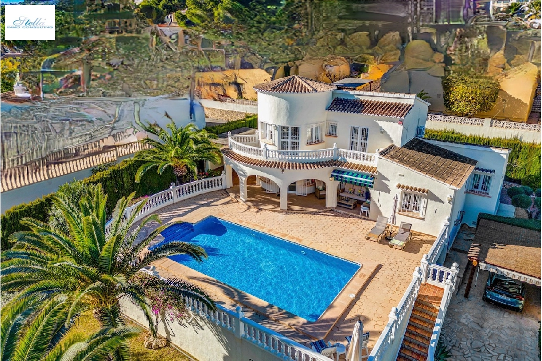 Villa in Moraira(Pinar del Advocat) zu verkaufen, Wohnfläche 174 m², Grundstück 918 m², 4 Schlafzimmer, 4 Badezimmer, Pool, ref.: CA-H-1733-AMBE-38