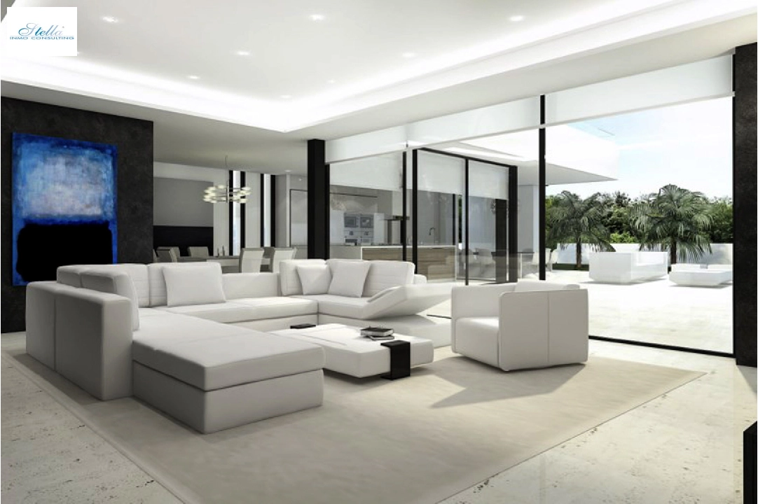 Villa in Moraira(La Sabatera) zu verkaufen, Wohnfläche 224 m², Klimaanlage, Grundstück 1048 m², 4 Schlafzimmer, 4 Badezimmer, ref.: BP-8149MOR-6