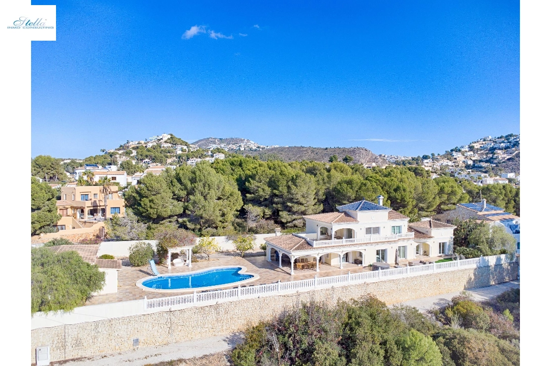 Villa in Moraira(Pla del mar) zu verkaufen, Wohnfläche 466 m², Klimaanlage, Grundstück 2040 m², 5 Schlafzimmer, 5 Badezimmer, Pool, ref.: AM-12066DA-3700-10