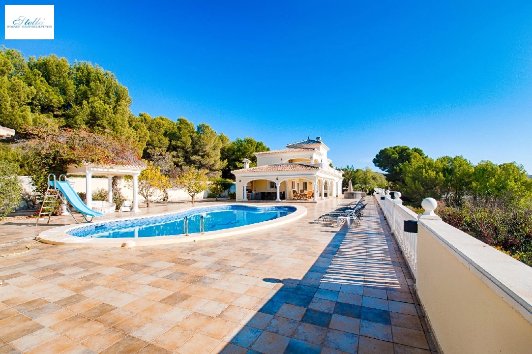 Villa in Moraira(Pla del mar) zu verkaufen, Wohnfläche 466 m², Klimaanlage, Grundstück 2040 m², 5 Schlafzimmer, 5 Badezimmer, Pool, ref.: AM-12066DA-3700-13